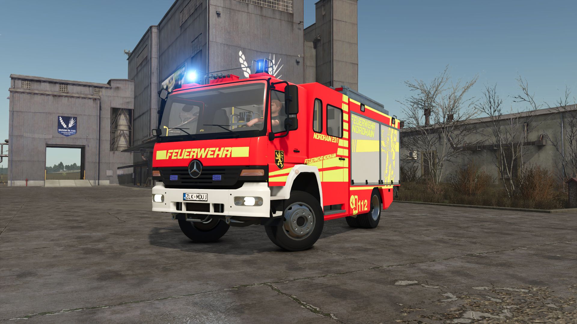 Mercedes Benz Metz FGL LF16 FW Nordhain
