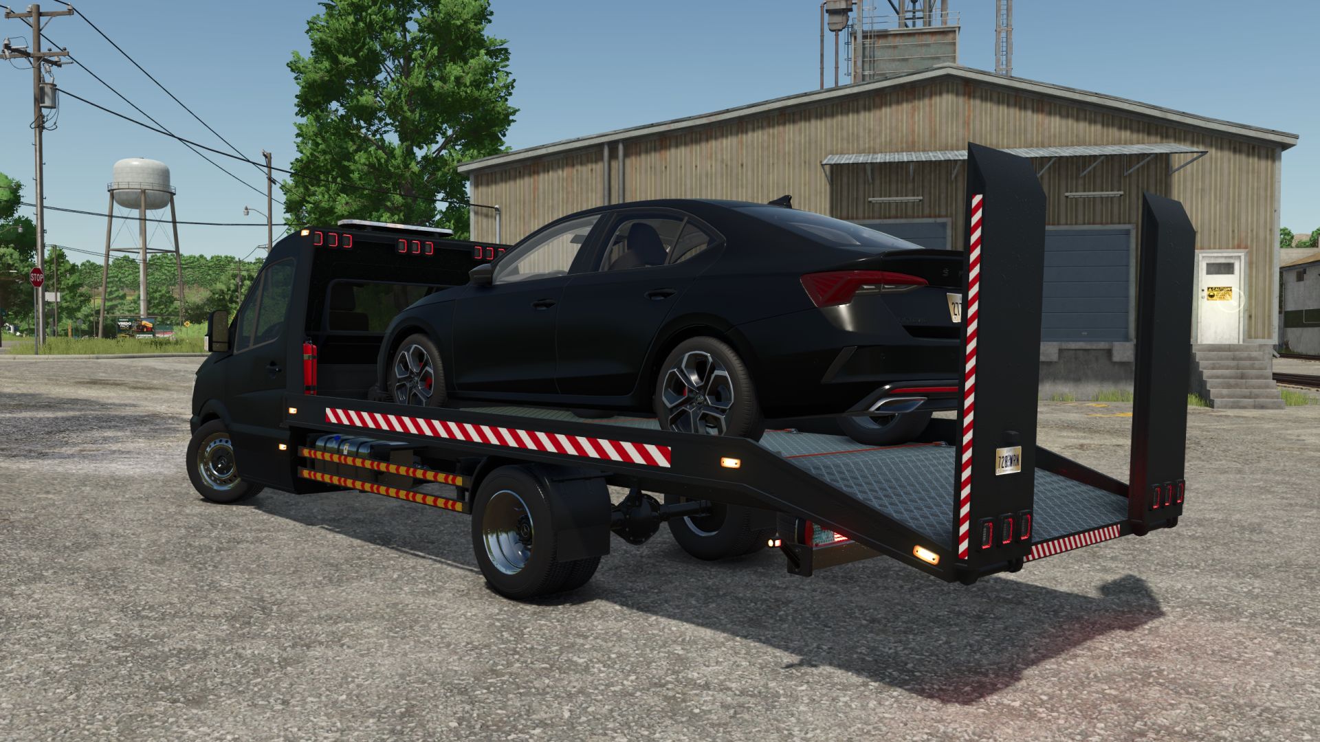 Mercedes-Benz Sprinter tow truck FS25 thumbnail 3