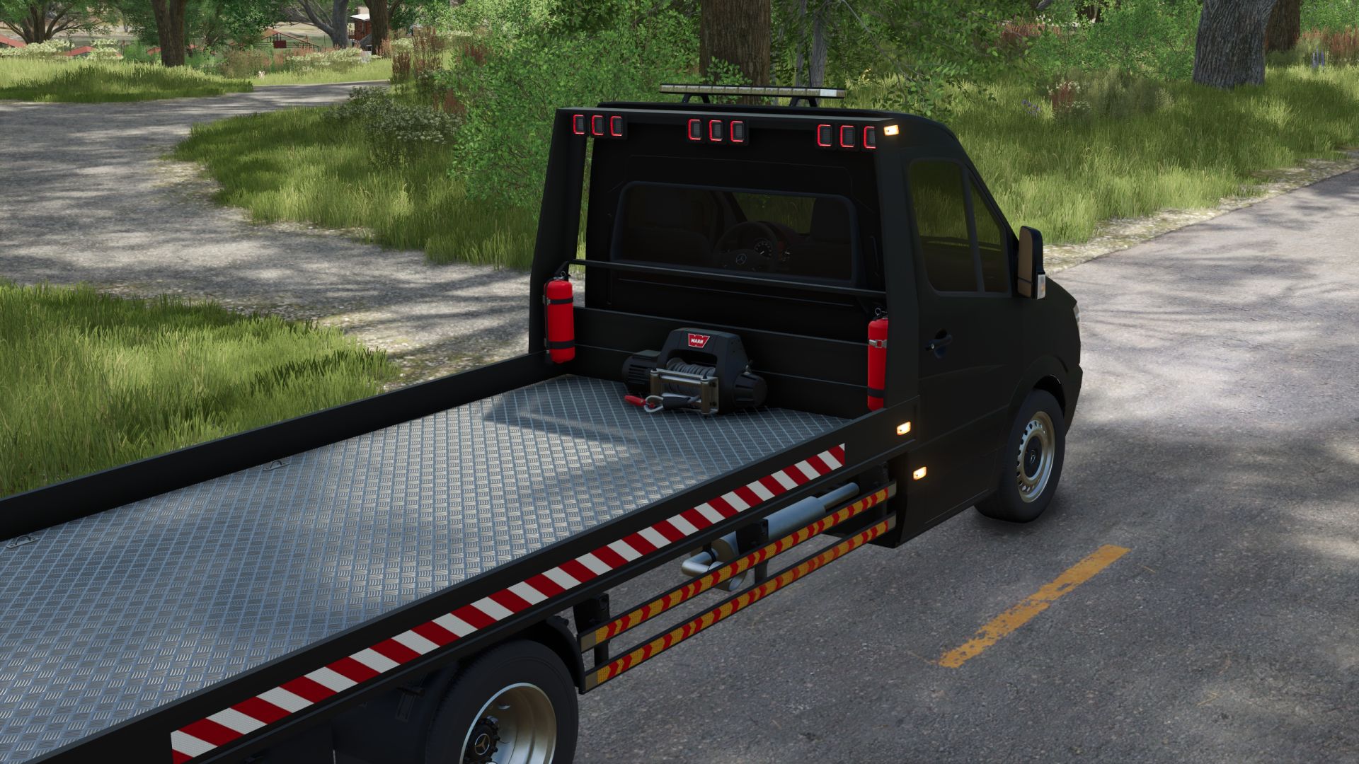 Mercedes-Benz Sprinter tow truck FS25 thumbnail 2