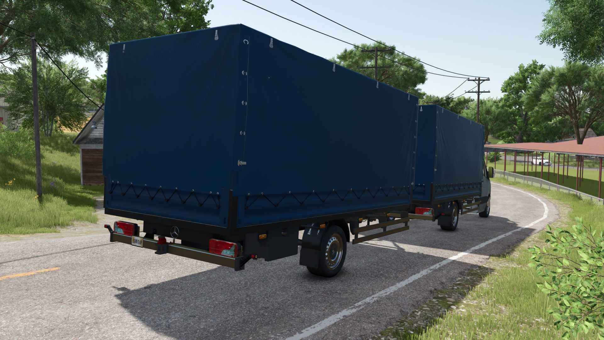 Mercedes-Benz Sprinter trailer