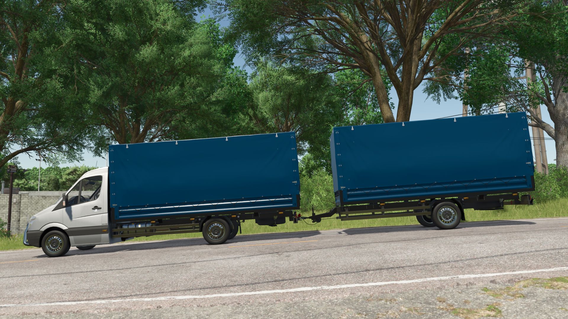 Mercedes-Benz Sprinter trailer