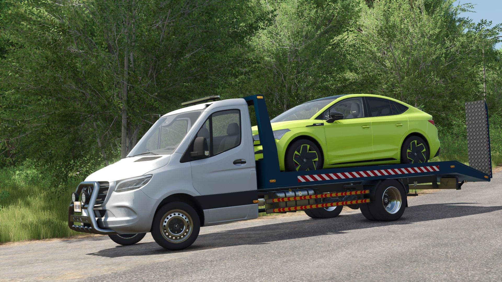 Mercedes-Benz Sprinter W910 tow truck