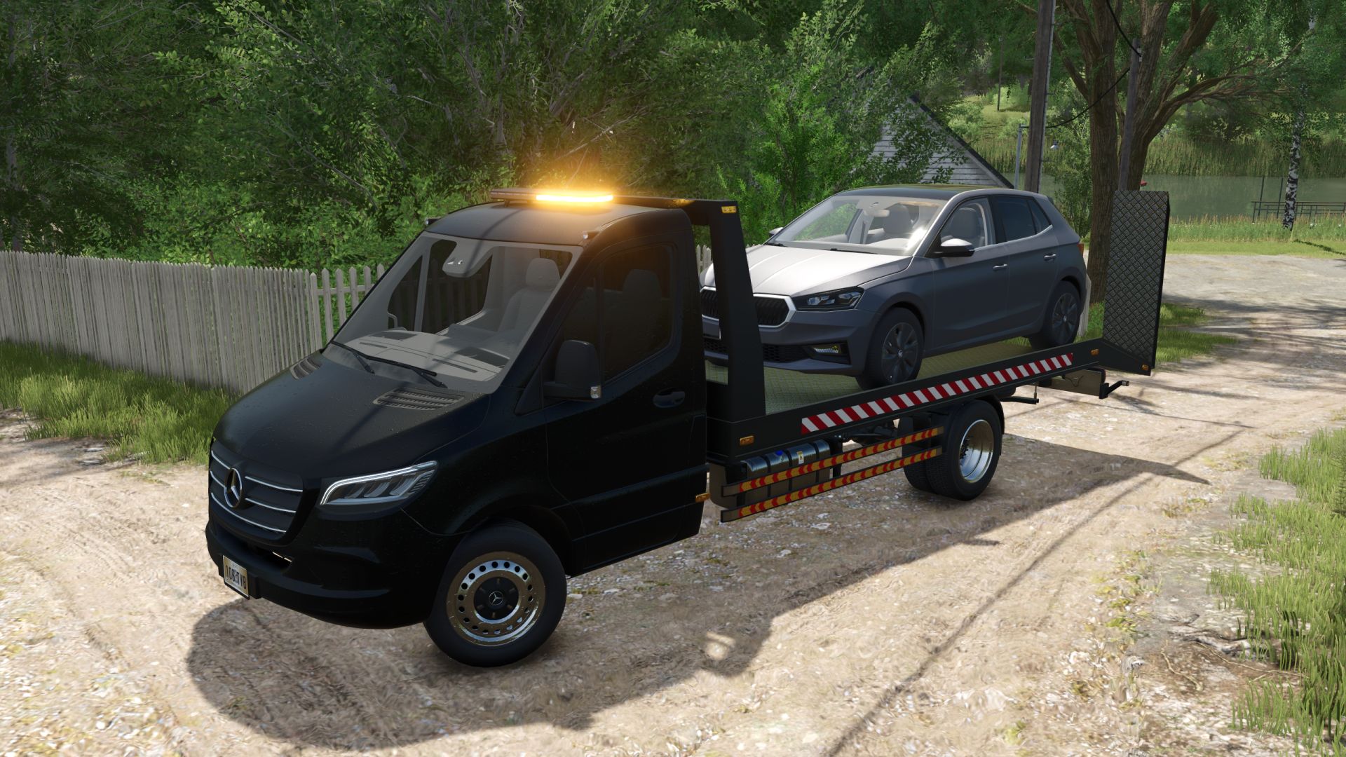 Mercedes-Benz Sprinter W910 tow truck FS25 thumbnail 2