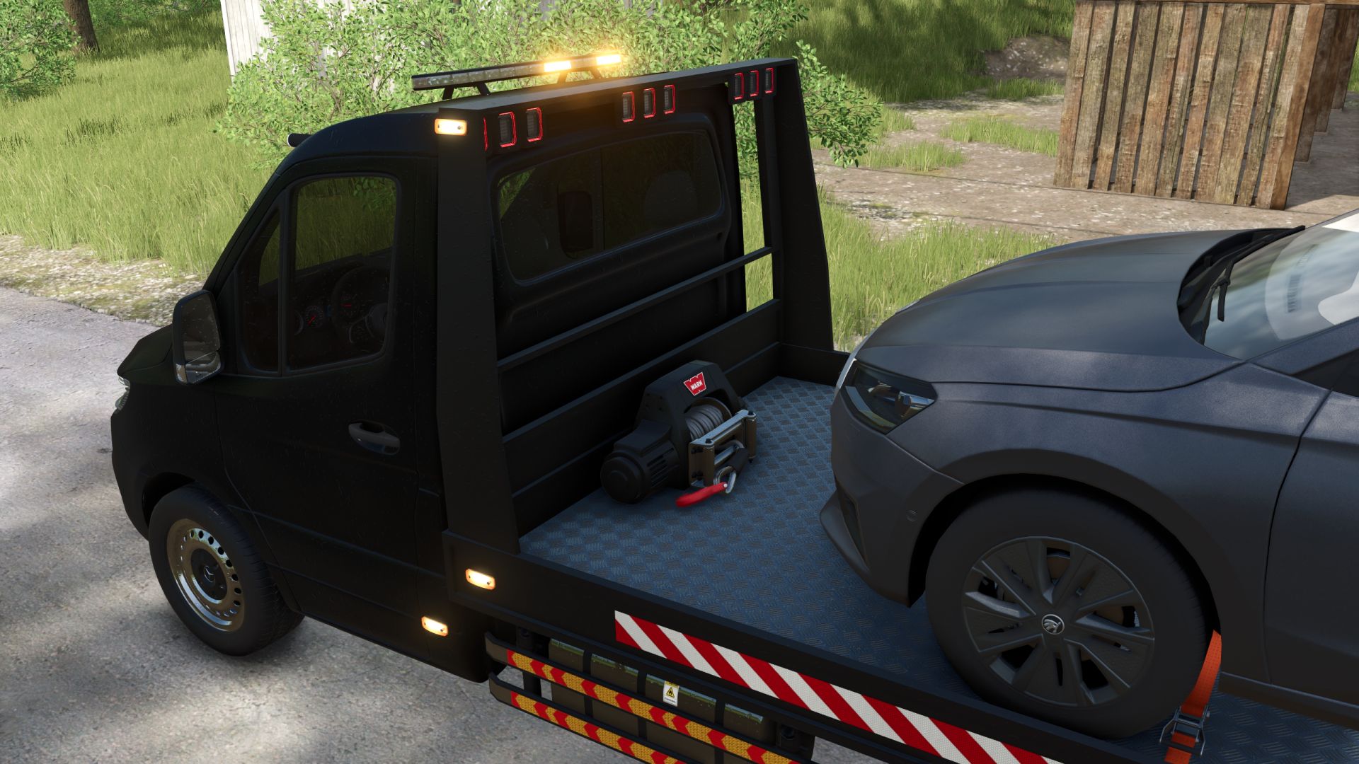 Mercedes-Benz Sprinter W910 tow truck FS25 thumbnail 6