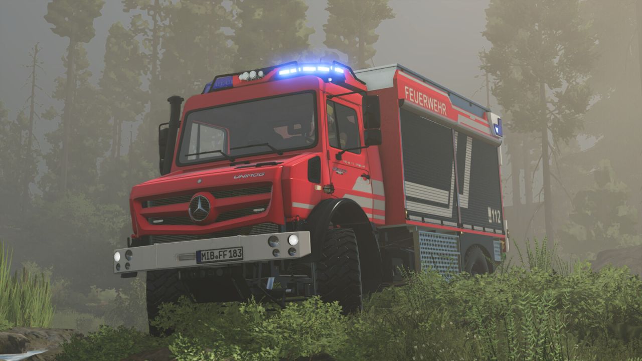 Mercedes Benz Trucks Unimog 5023 TLF3000/RW
