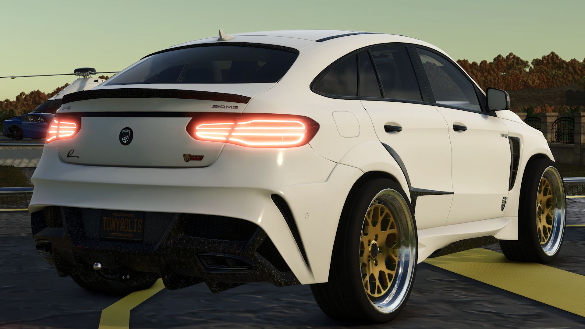 Mercedes GLE Lumma CLR G 800