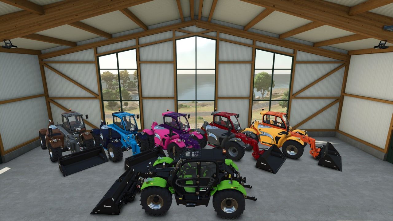 Merlo e equipamentos agrícolas