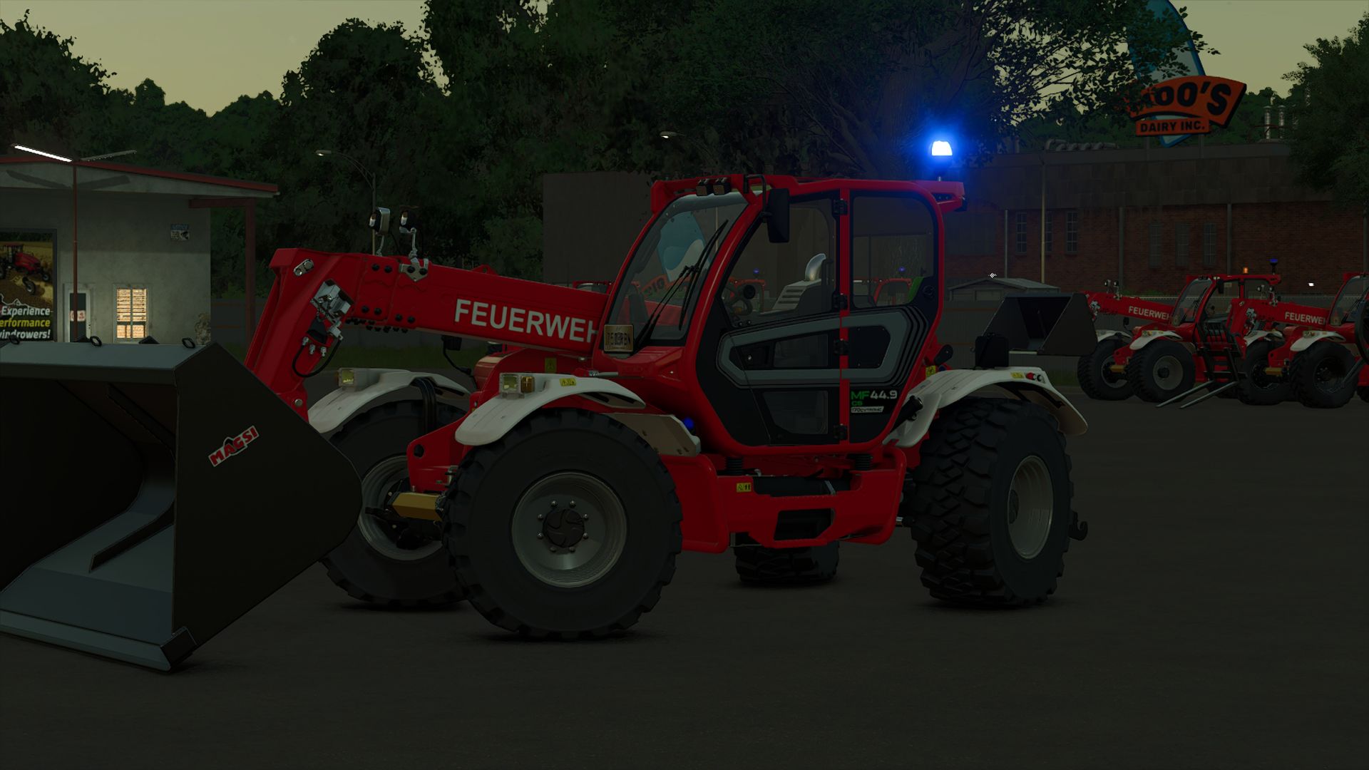 Merlo Multifarmer 449 Vigili del Fuoco