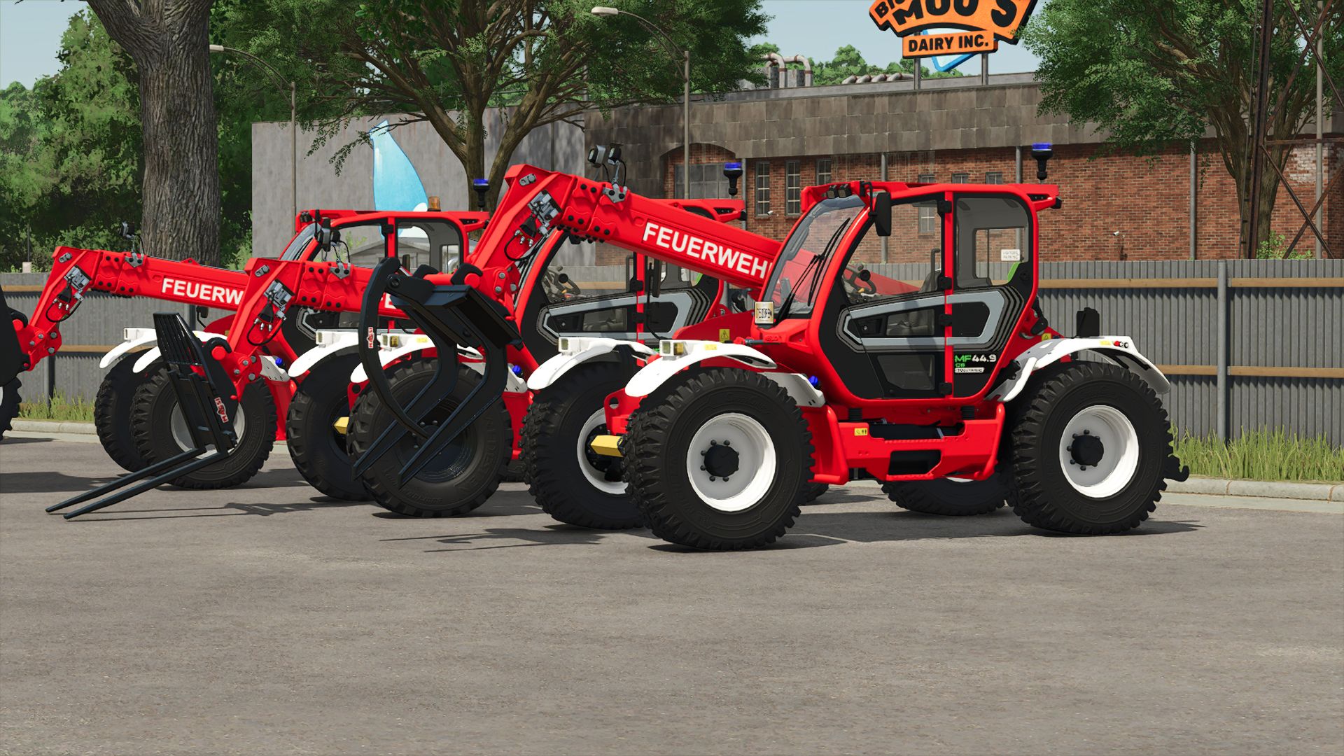Merlo Multifarmer 449 Vigili del Fuoco