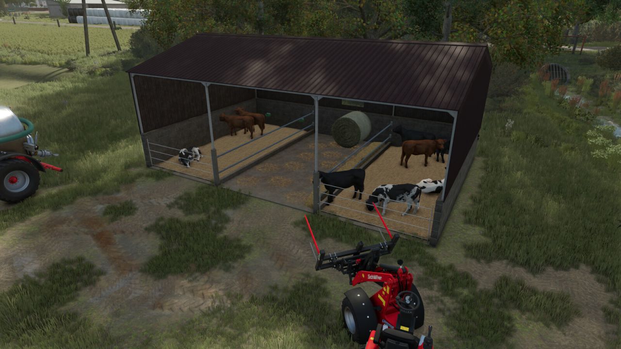 Metal CowShed
