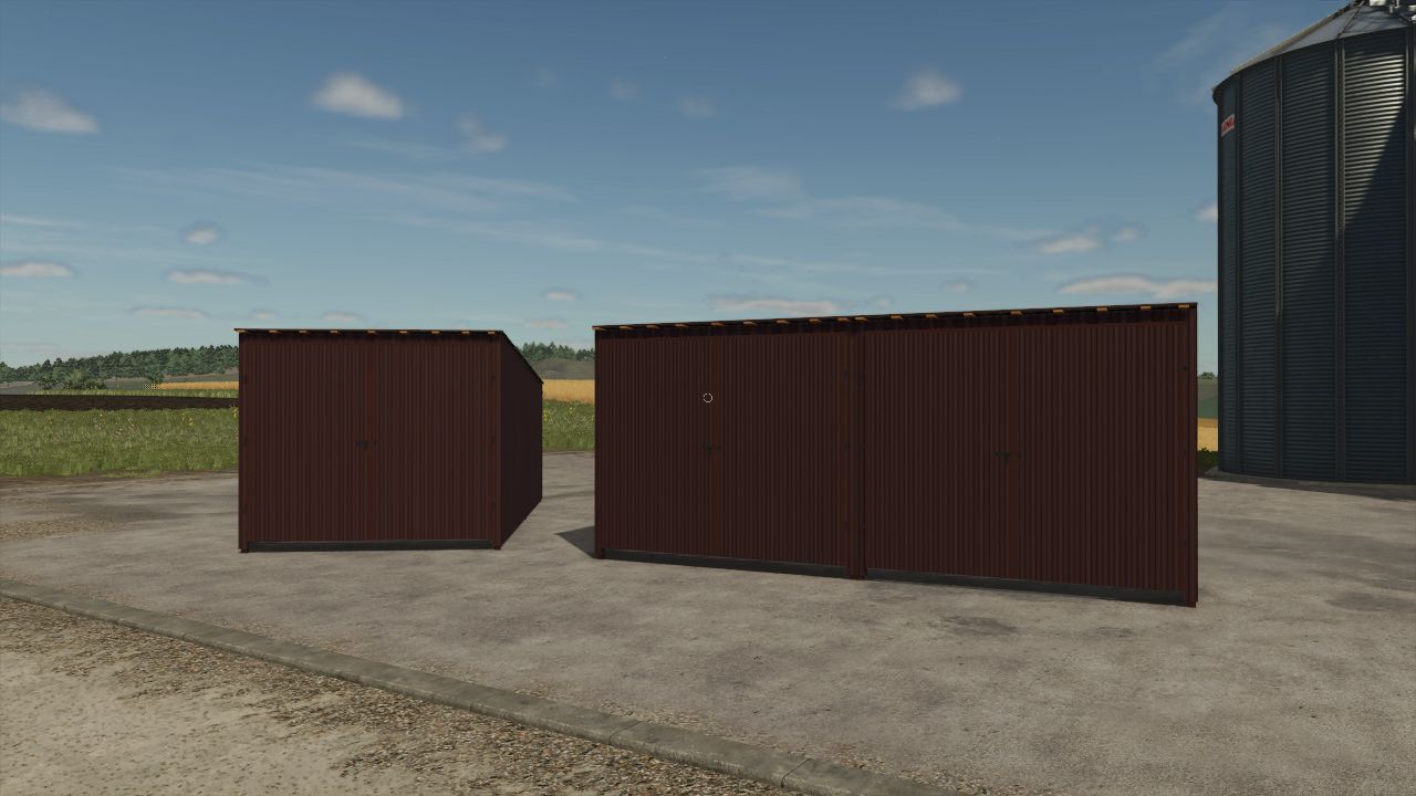 Pacchetto garage in metallo
