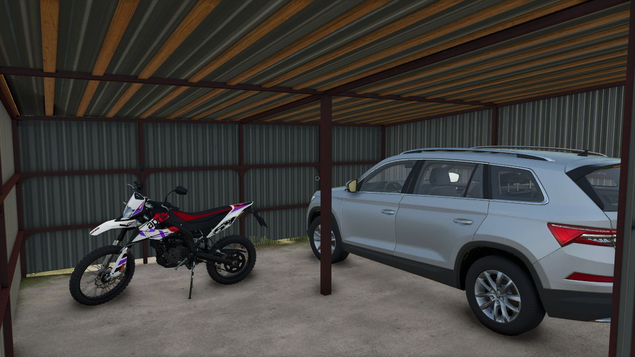 Pacchetto garage in metallo