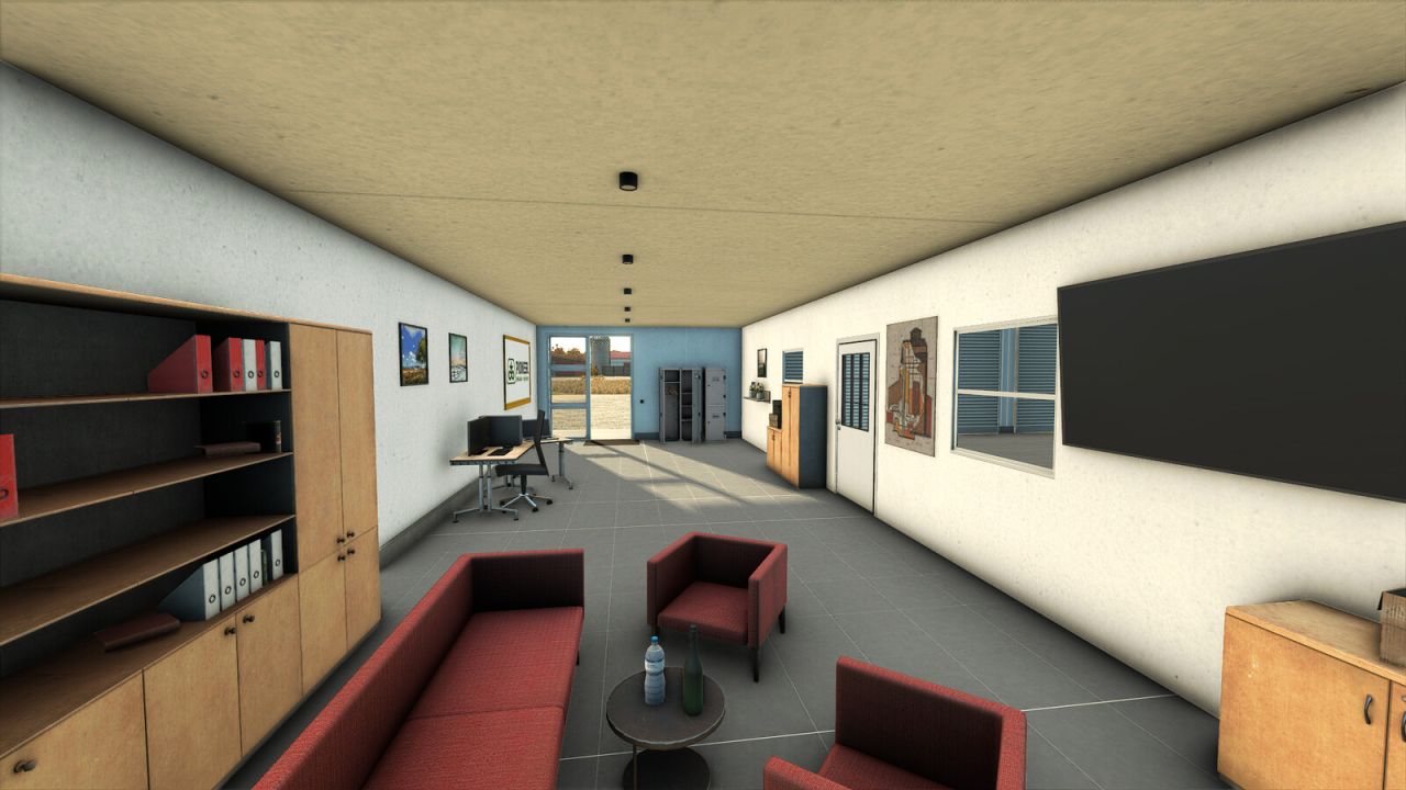 Salle Metallique Avec Atelier