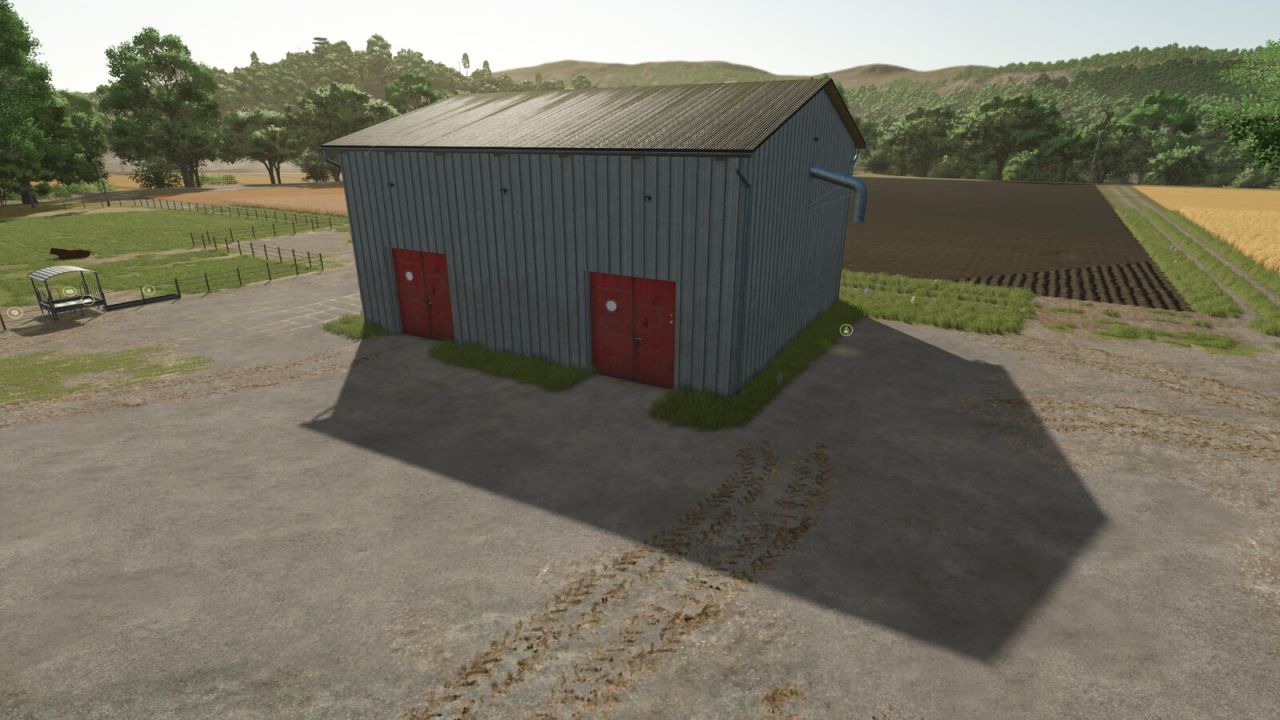 Lofty z metalowym sianem