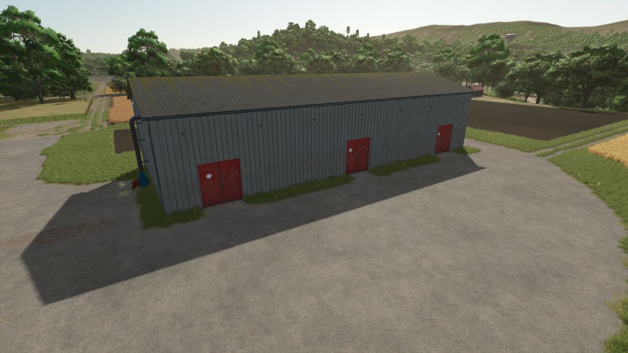 Lofty z metalowym sianem