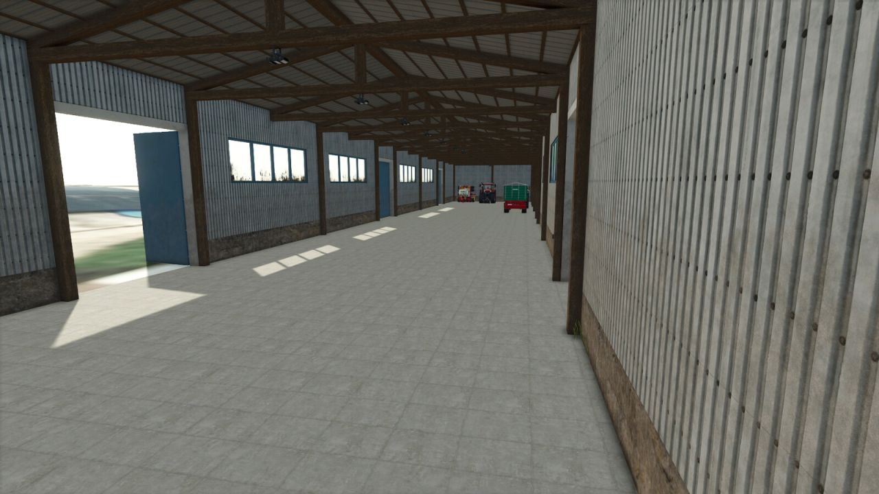 Hangar à métaux