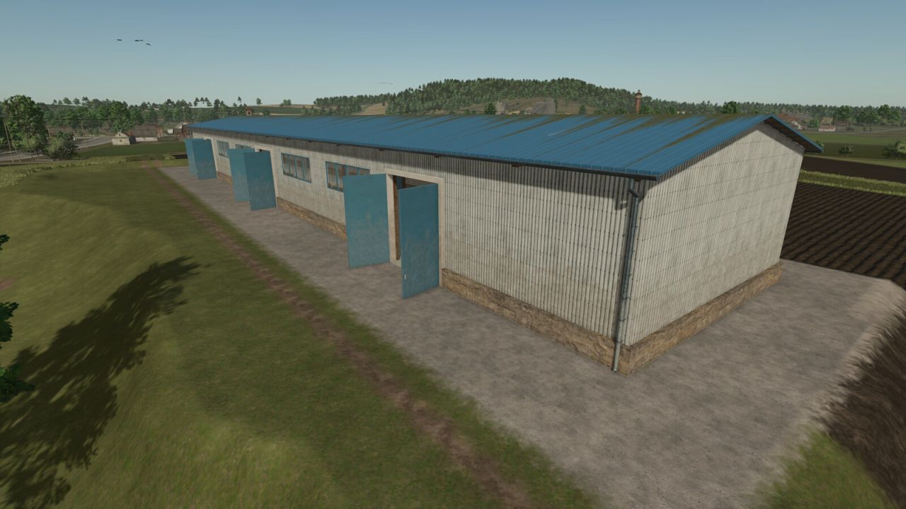 Hangar à métaux