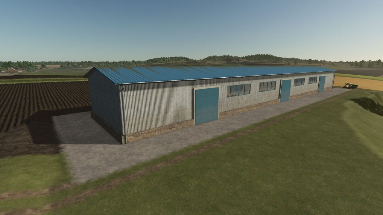 Hangar à métaux