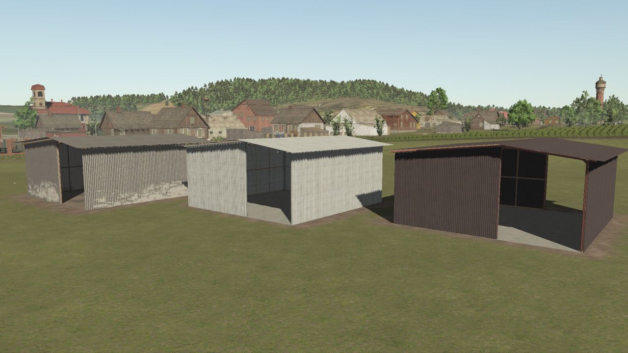 Capannoni in metallo