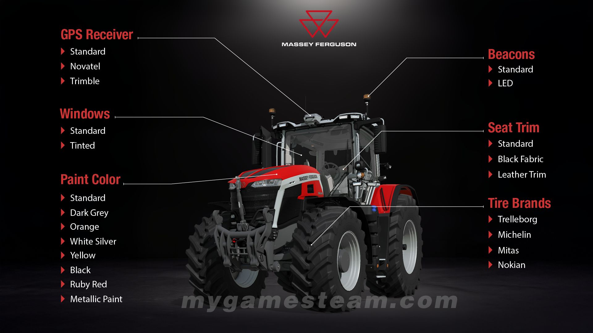 MGS Massey Ferguson 9S