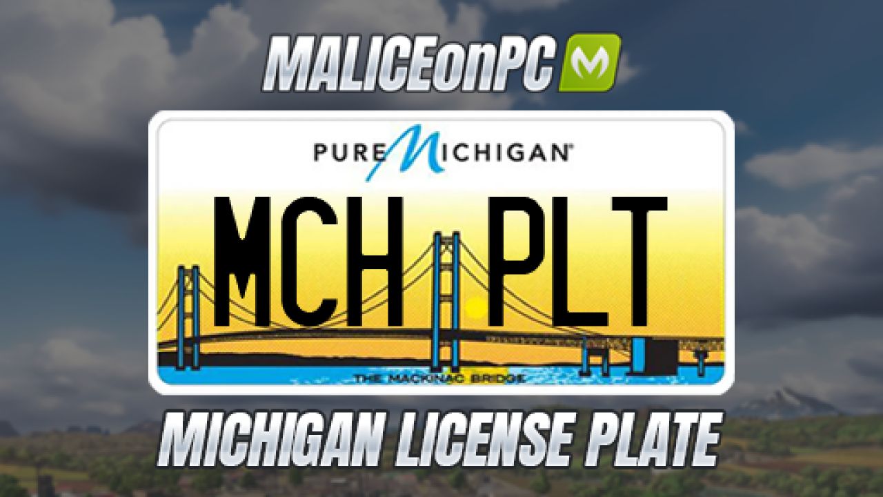 Michigan Plakası (Mackinac Köprüsü)