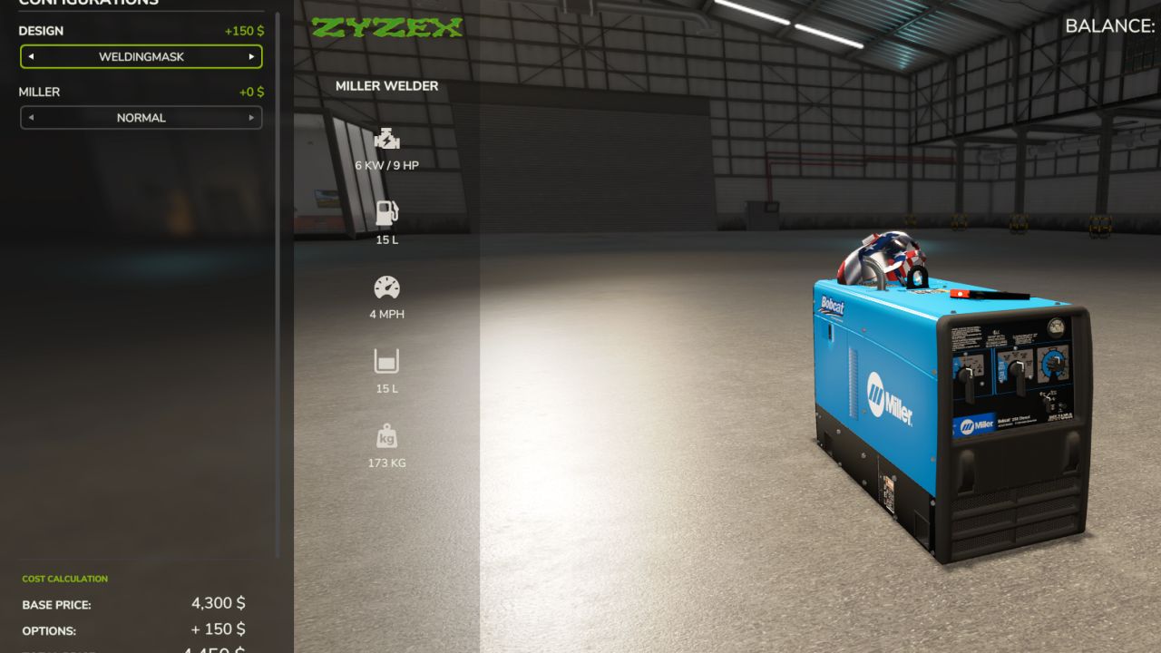 Miller Bobcat 250 Dieselschweißgerät