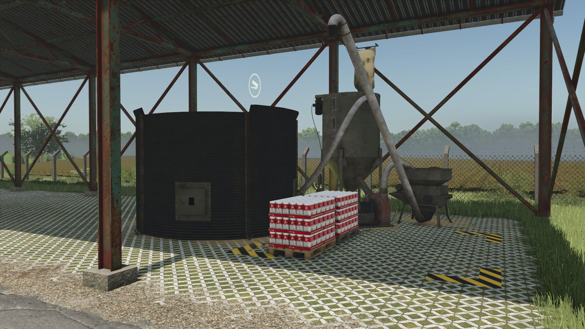 Fabbrica di mangimi minerali e farine