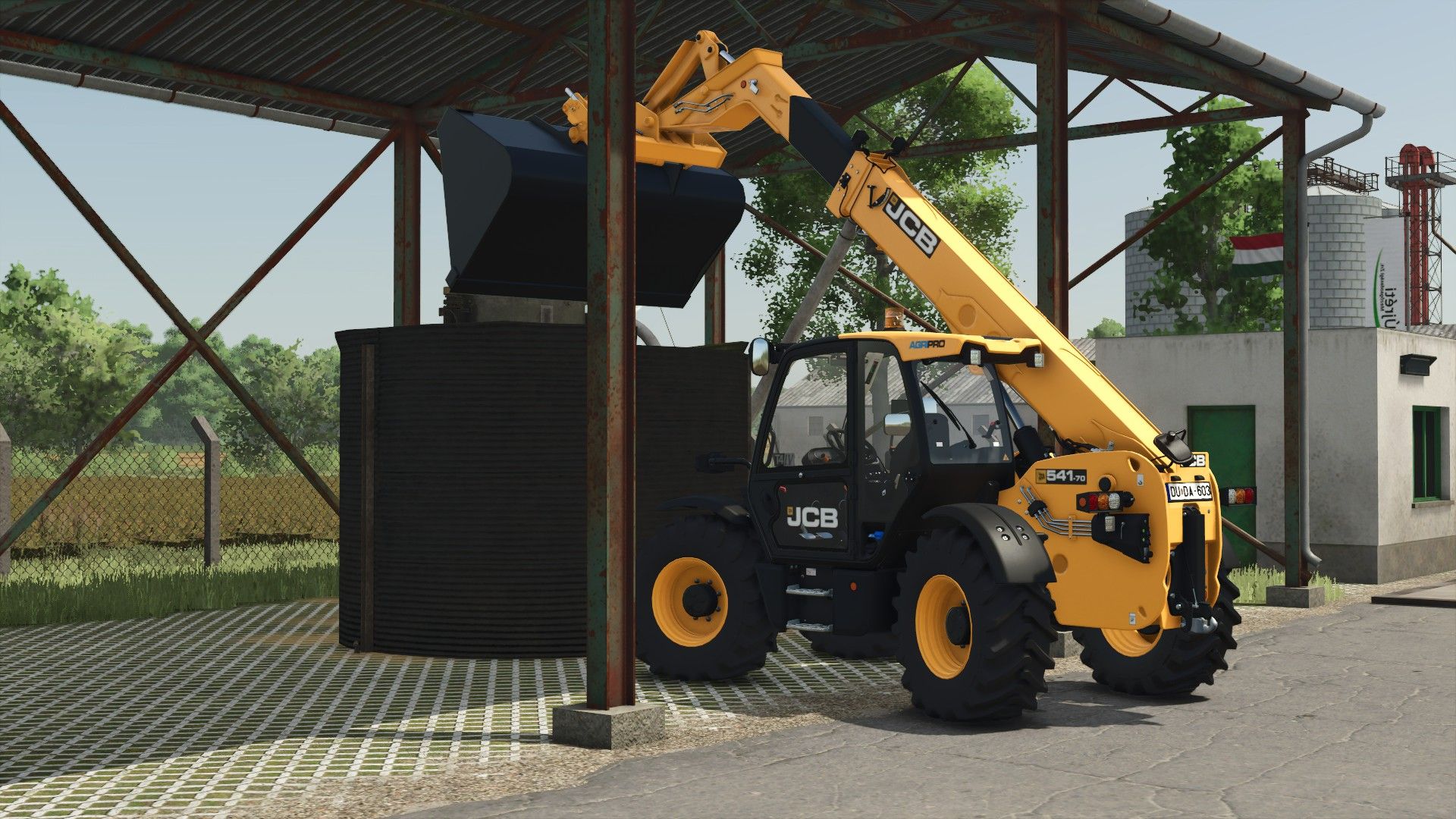 Fabbrica di mangimi minerali e farine