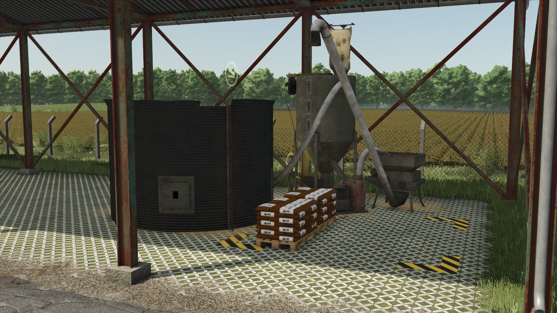 Fabbrica di mangimi minerali e farine