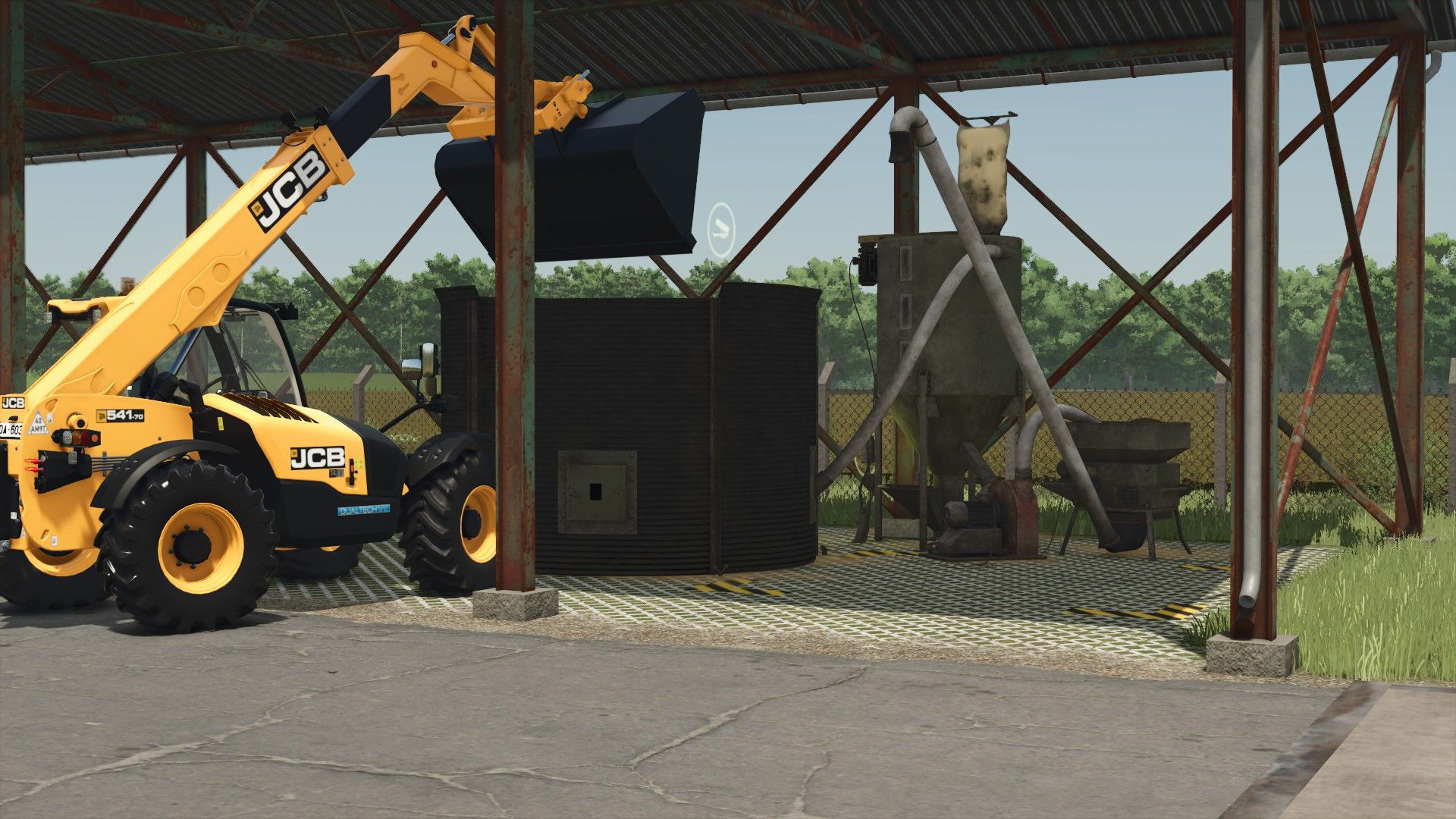 Fabbrica di mangimi minerali e farine