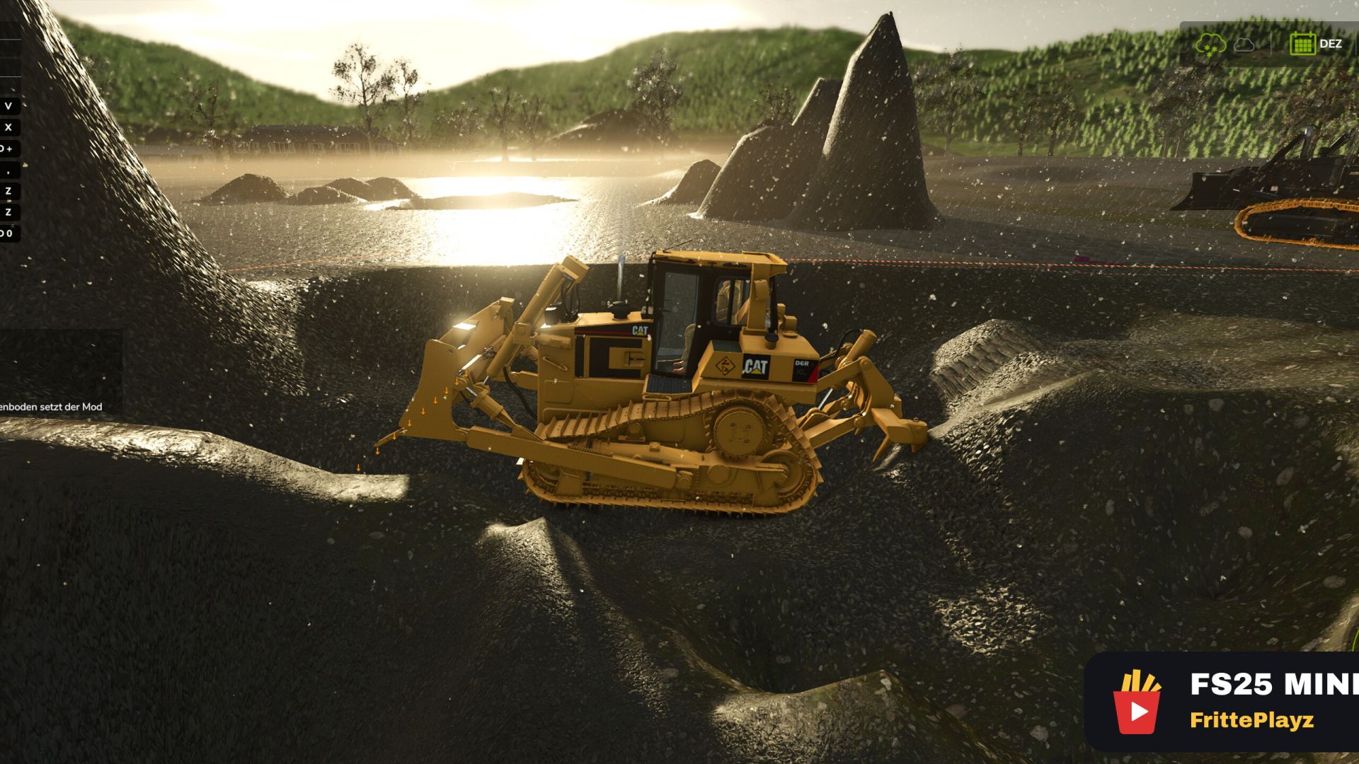 Minería / Capas de tajo (complemento TerraFarm)