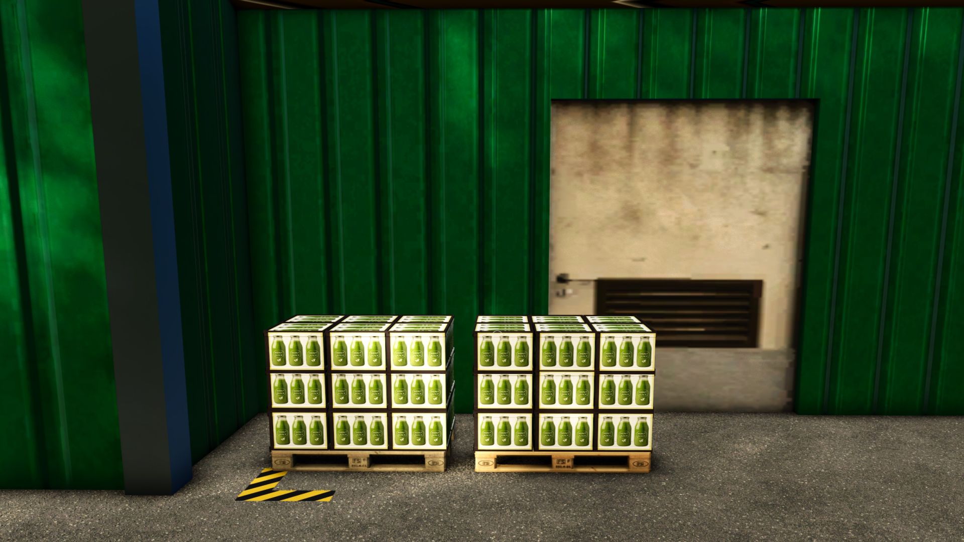 Herstellung von Minzsaft