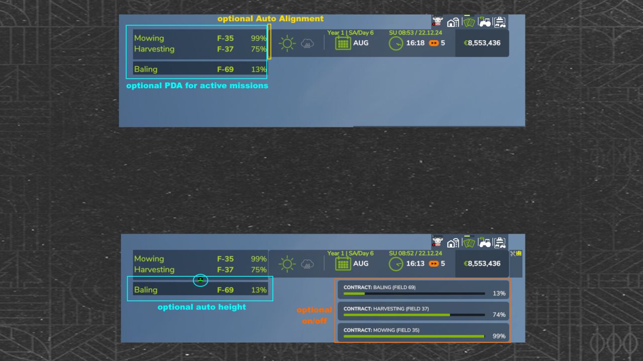 Missions Display