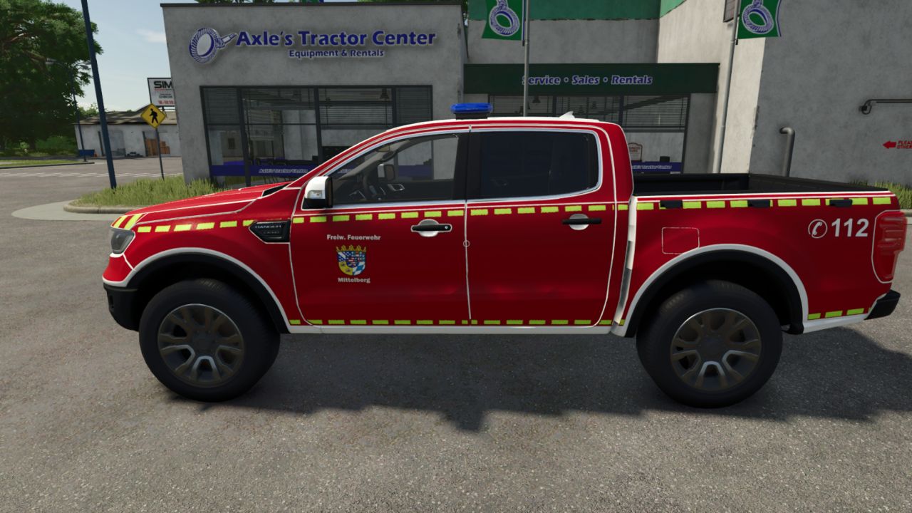 Mittelberg Volunteer Fire Department Design Ford Ranger