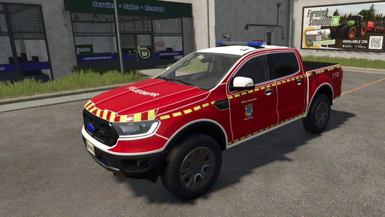 Mittelberg Volunteer Fire Department Design Ford Ranger