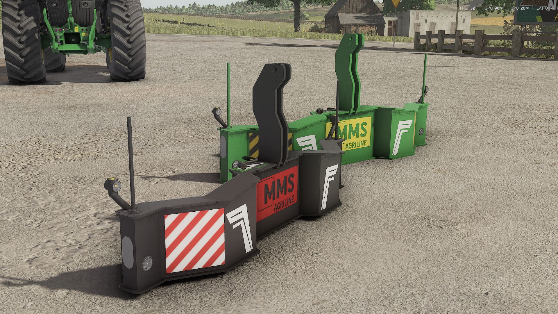 MMS Safety Bumper 140 & 110kg