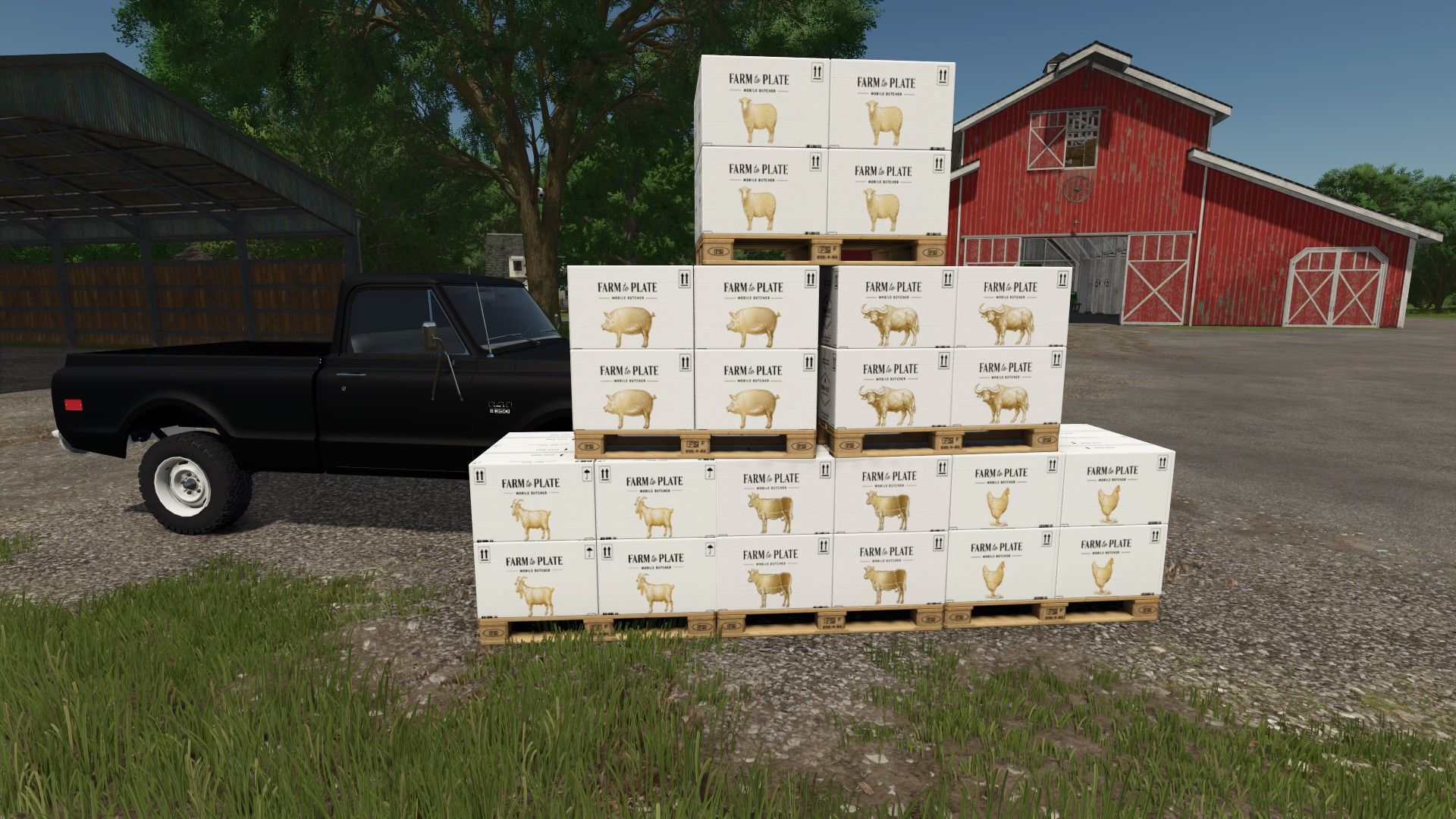 Talho móvel (para o mod «Realistic Livestock»)