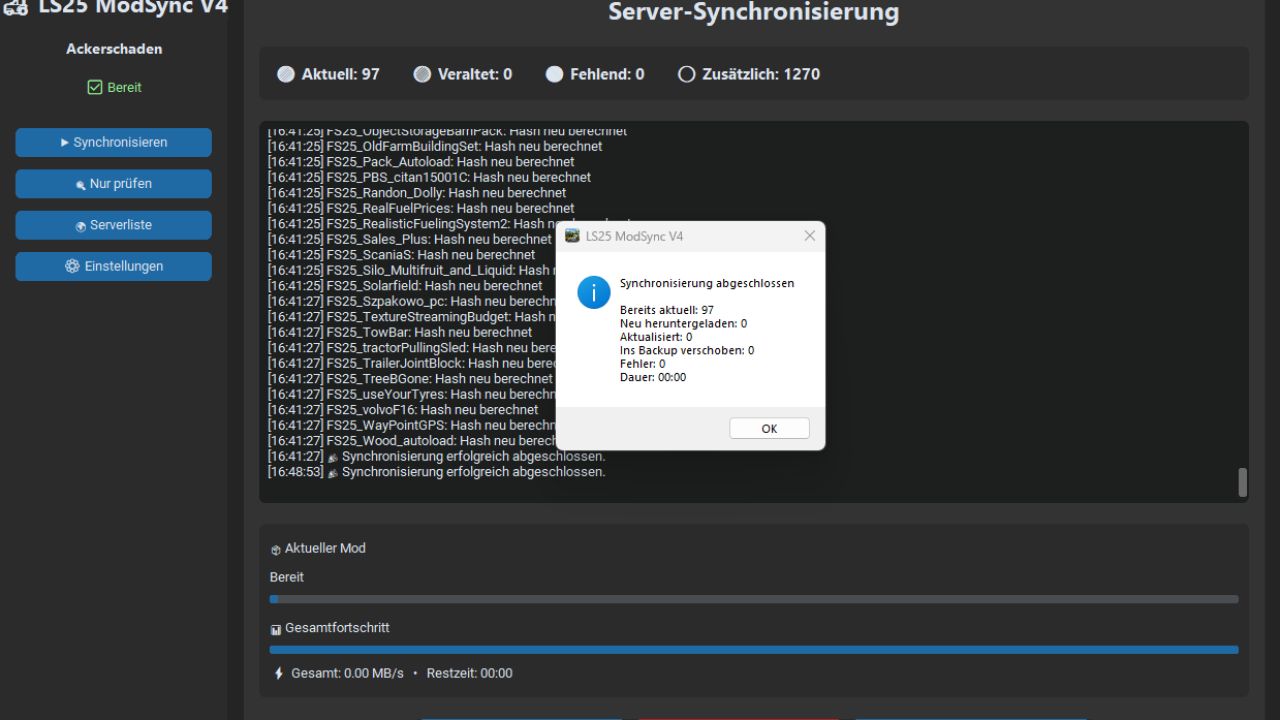 Mod Sync Tool With Server List FS25 thumbnail 3