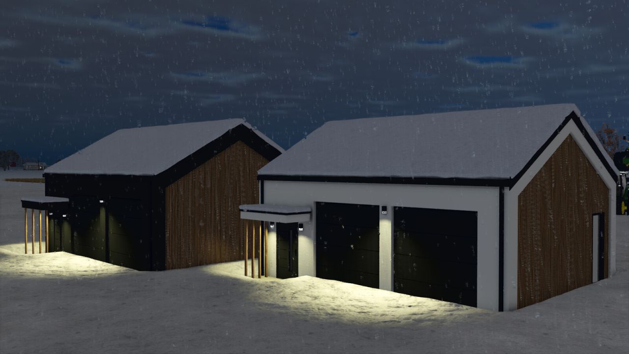 Moderne Autogarage