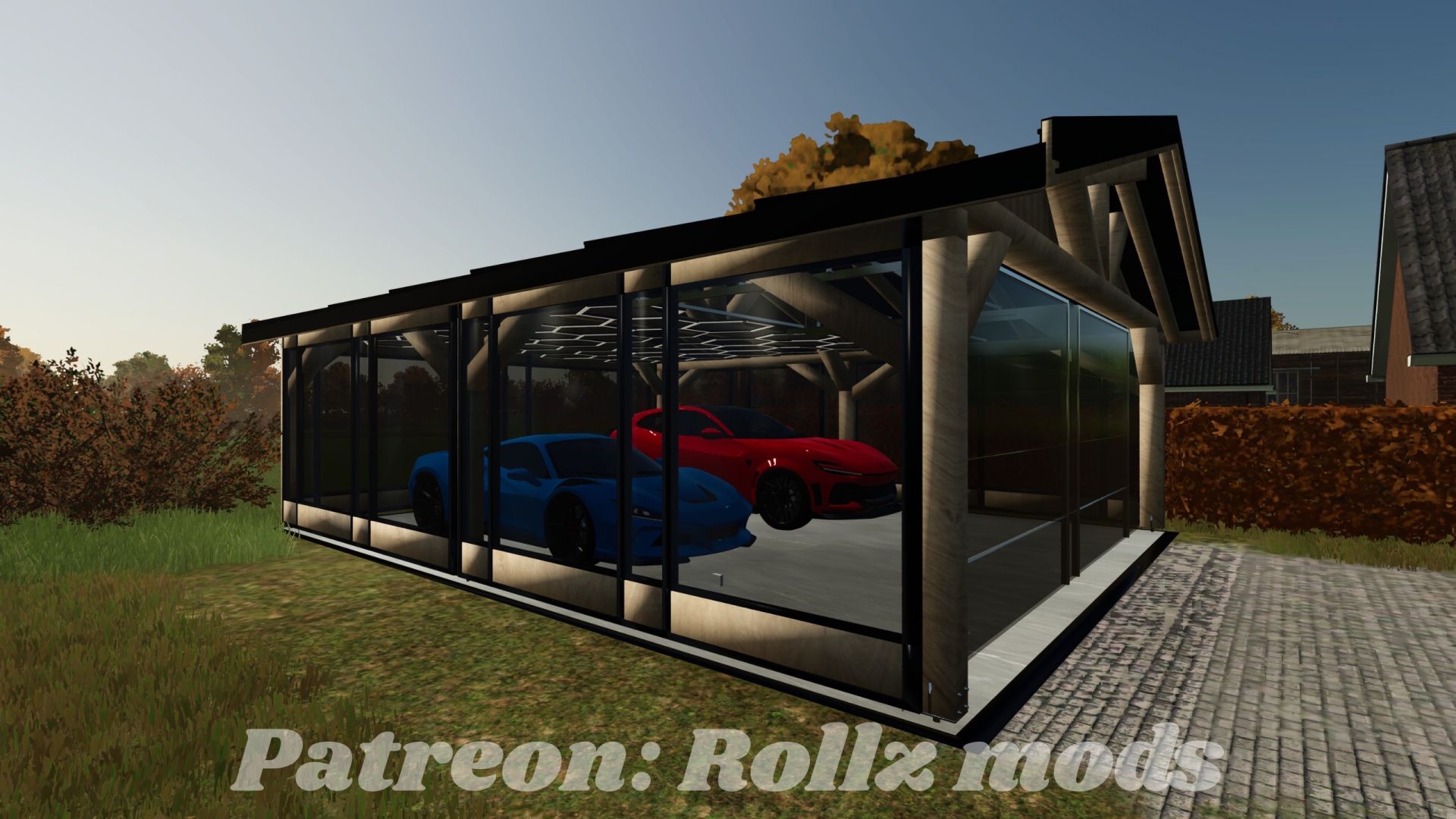 Garage automobile moderne