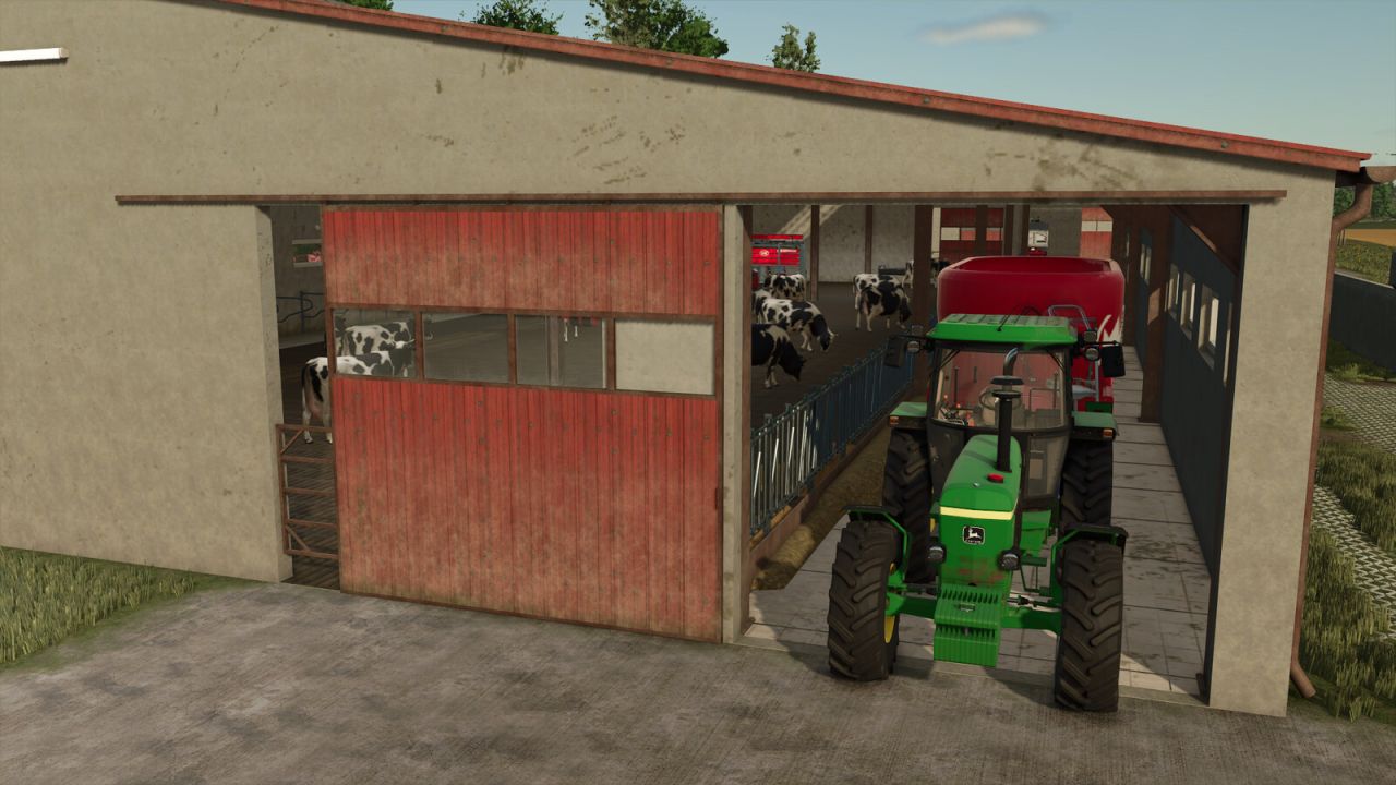 Modern Cow Barn And Garage Pack