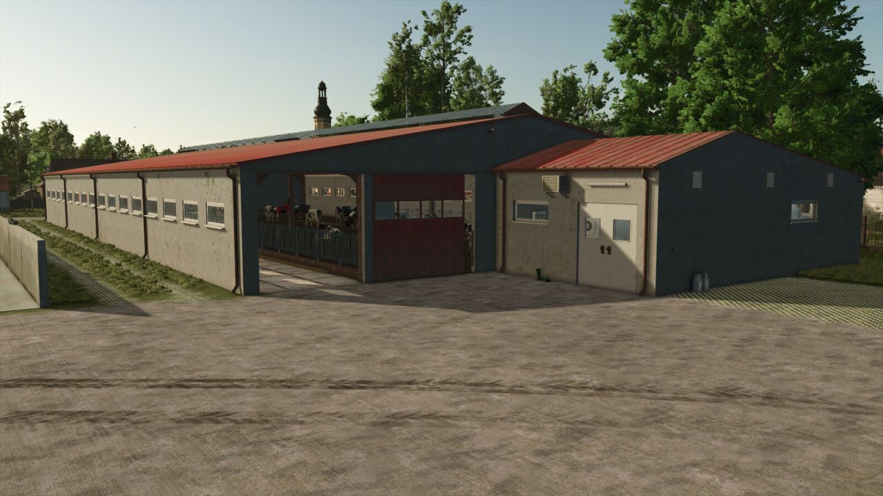 Modern Cow Barn And Garage Pack