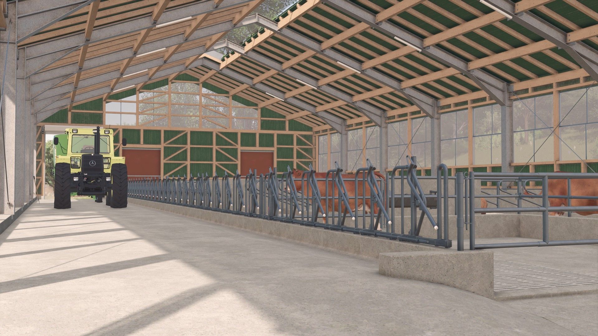 Establo holandés moderno