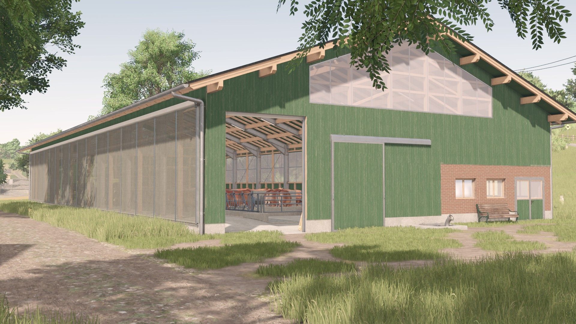 Establo holandés moderno