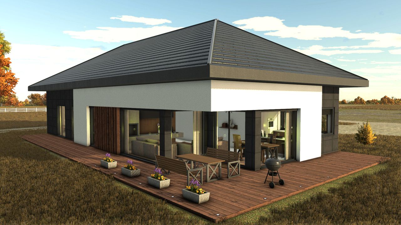 Maison Moderne Avec Garage