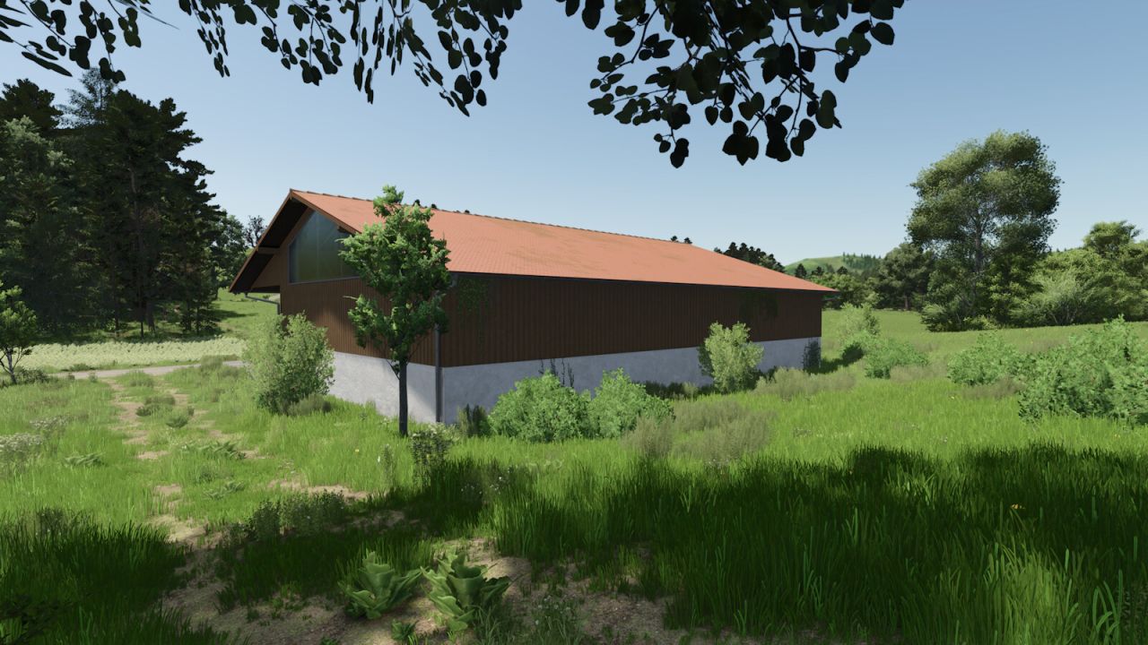 Moderene Maschinenhalle