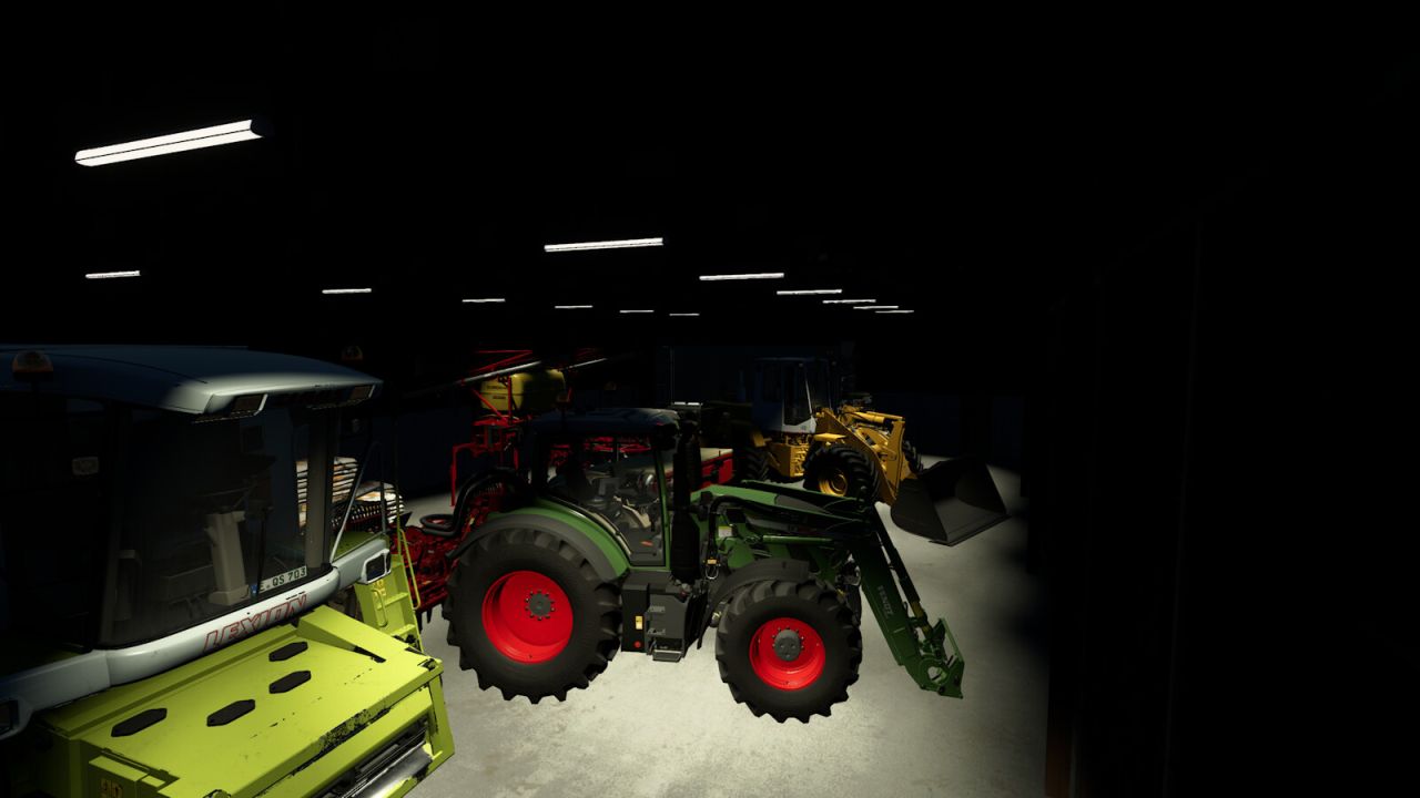 Moderene Maschinenhalle