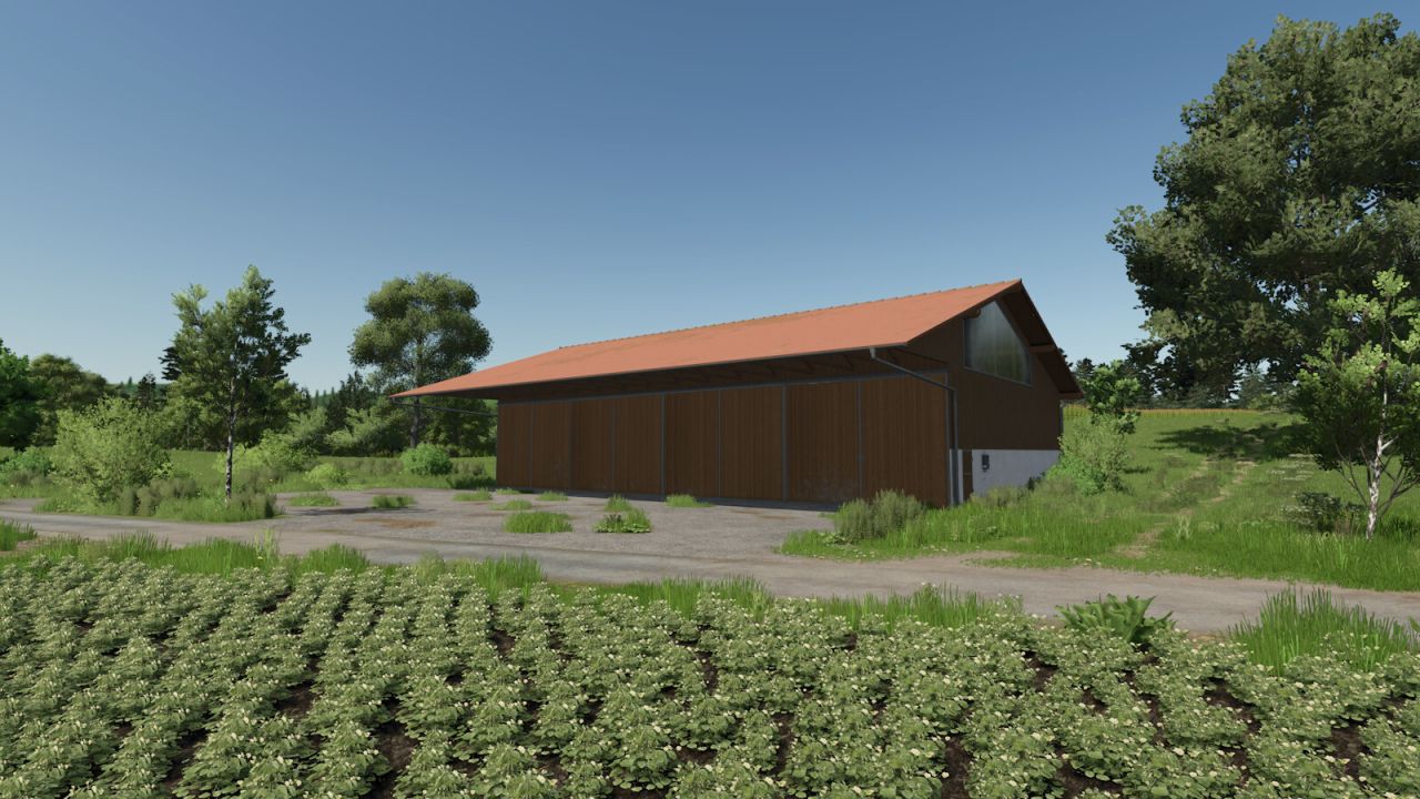 Moderene Maschinenhalle