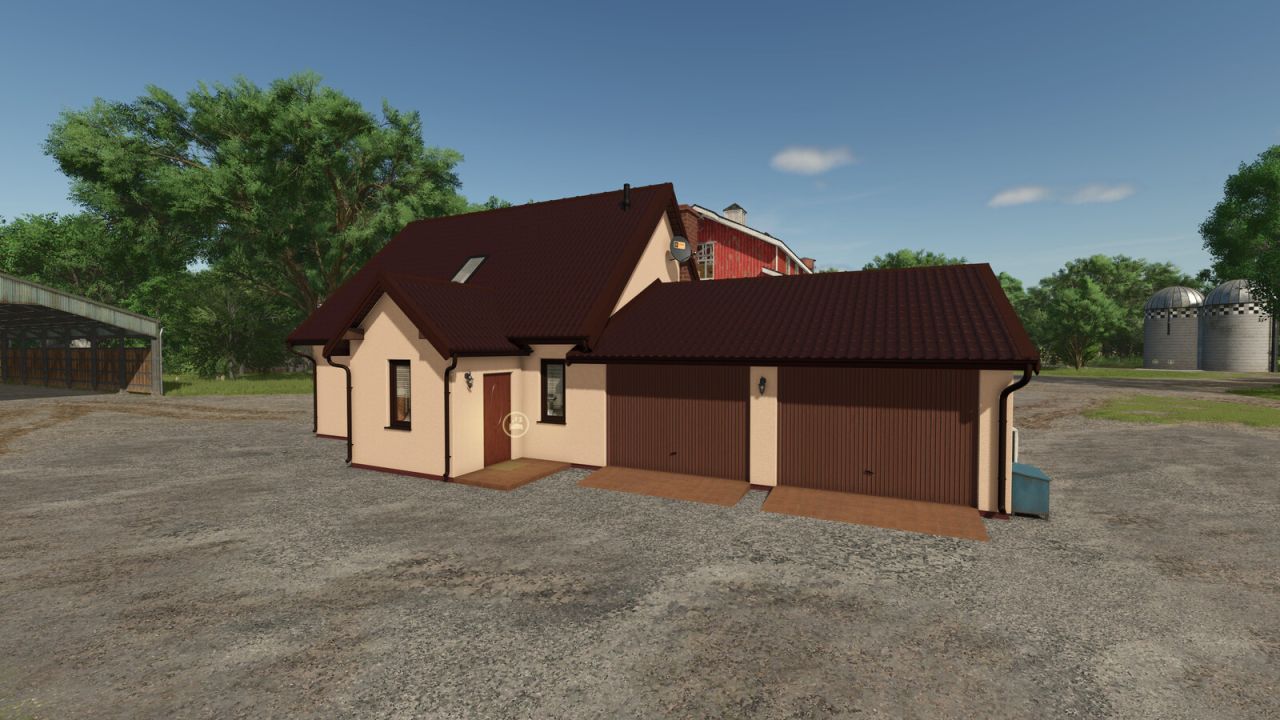 Casa mediana moderna