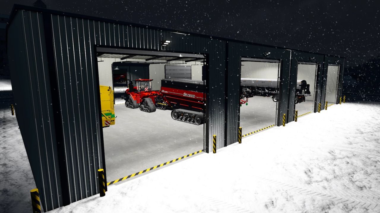 Modernes Metall-Shop-Paket